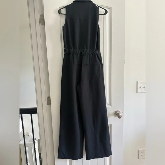 NWT Abercrombie & Fitch Black Sloane Jumpsuit - Picture 7 of 11
